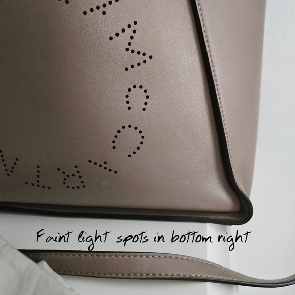 Authentic STELLA MCCARTNEY Logo‎ Set Tote Wristlet Dustbag Shoulder Crossbody - Picture 11 of 16